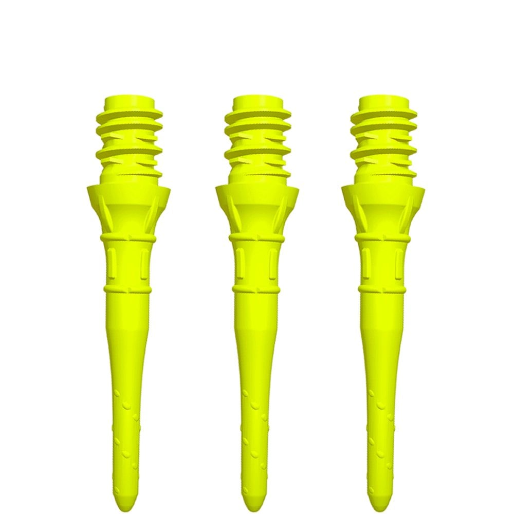 L-Style Premium ShortLip - Spare Tips - 2ba - Short Lip - Pack 30 Neon Yellow