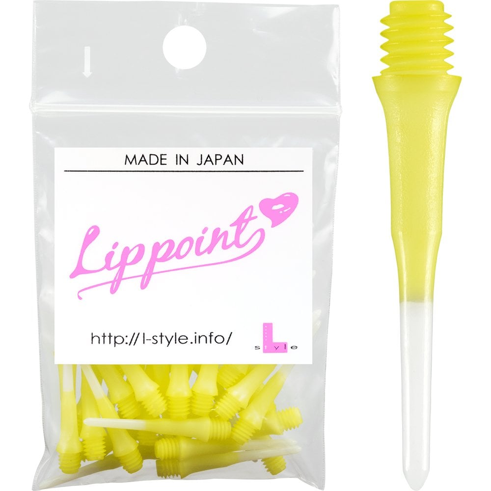 Point Top Lip L-Style Lip Points - Two Tone - Spare Tips - Lippoints - 2ba - Pack 30