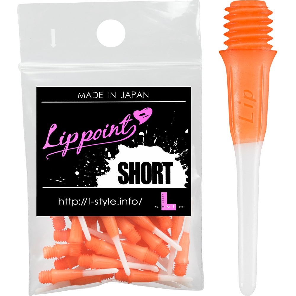 L-Style ShortLip - Two Tone - Spare Tips - 2ba - Pack 30 Orange