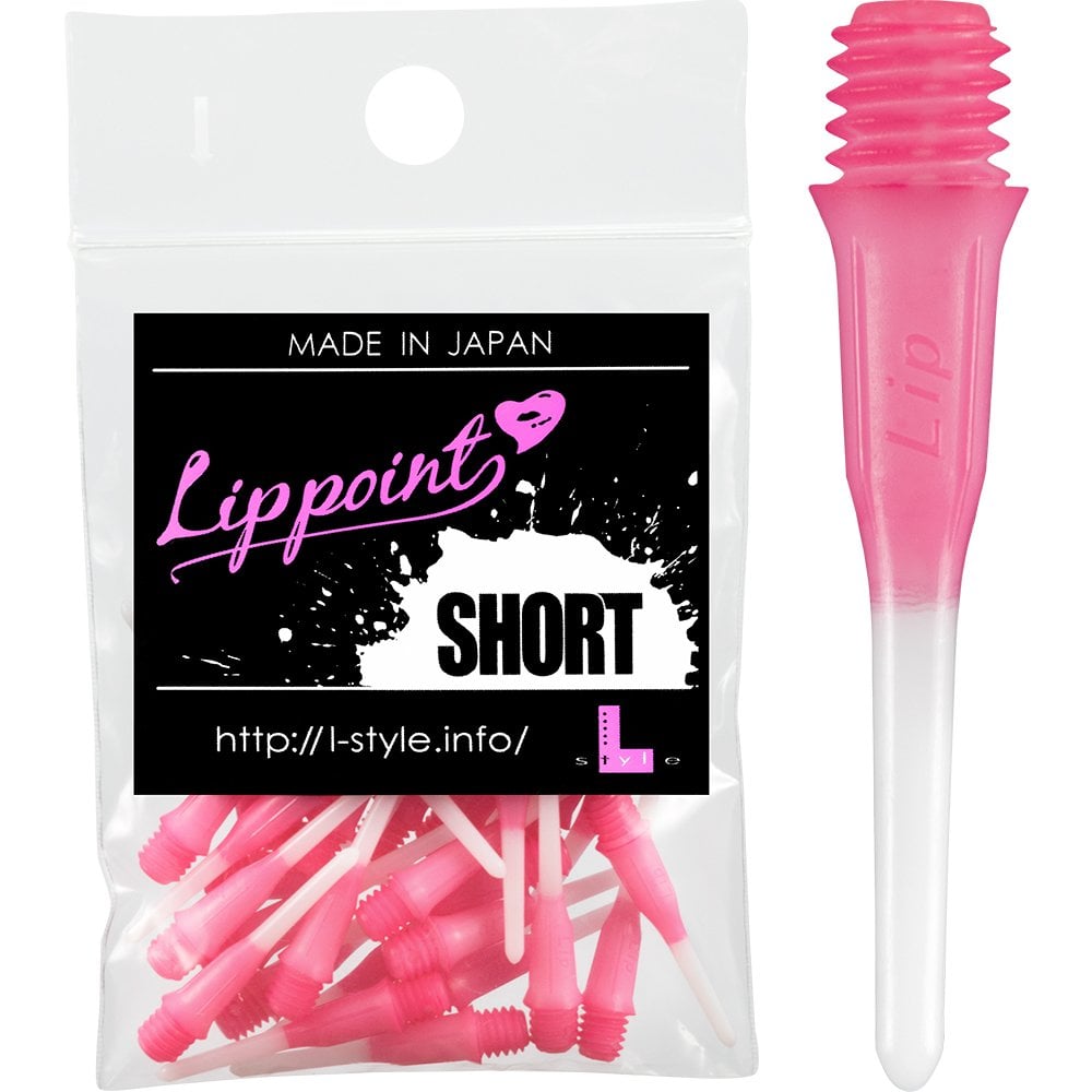 L-Style ShortLip - Two Tone - Spare Tips - 2ba - Pack 30 Pink