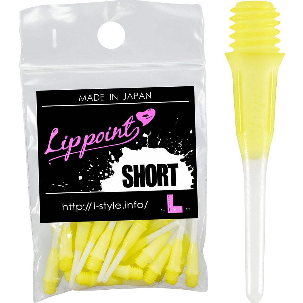 L-Style ShortLip - Two Tone - Spare Tips - 2ba - Pack 30 Yellow