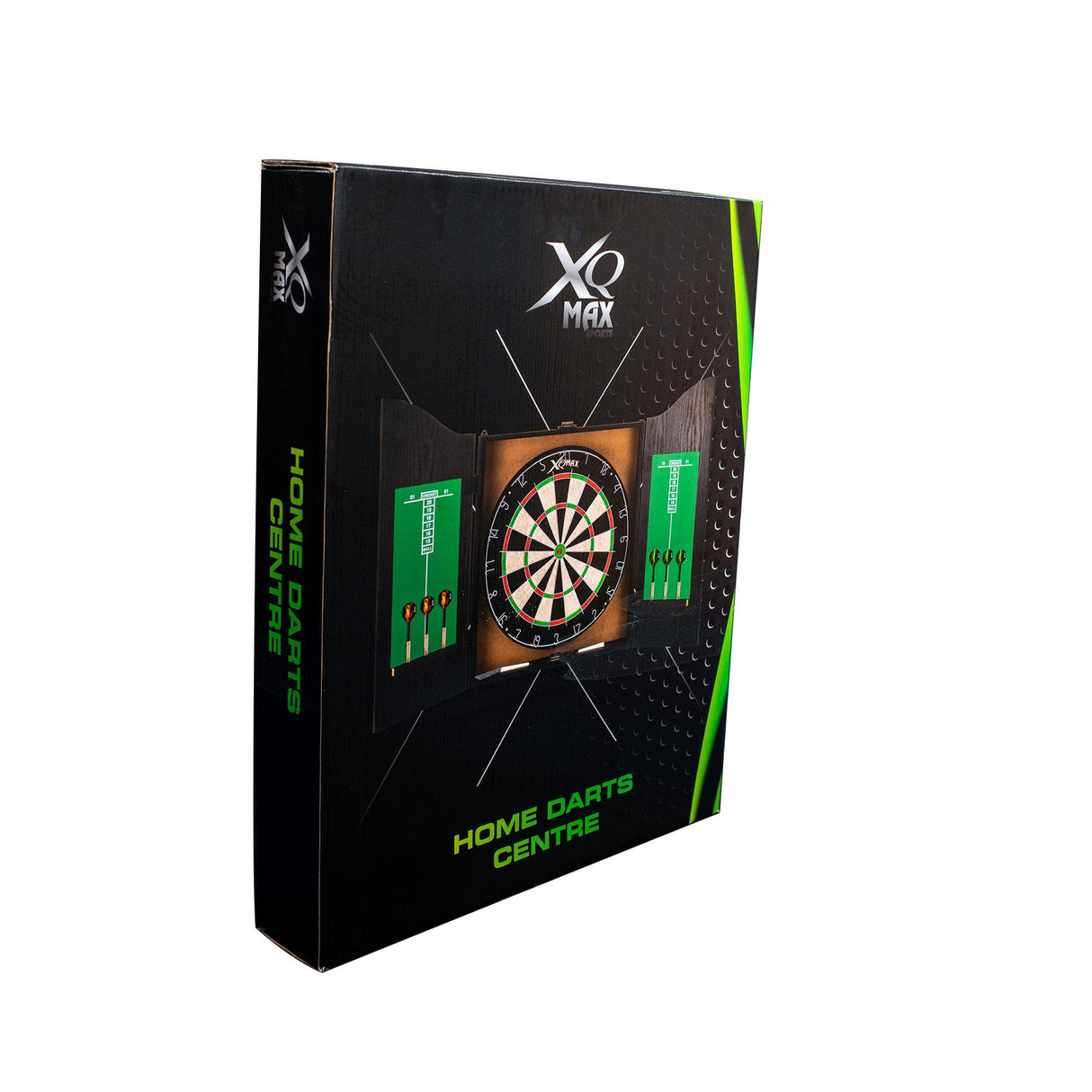 XQMax - Home Darts Centre - Cabinet with Dartboard and Darts - Black
