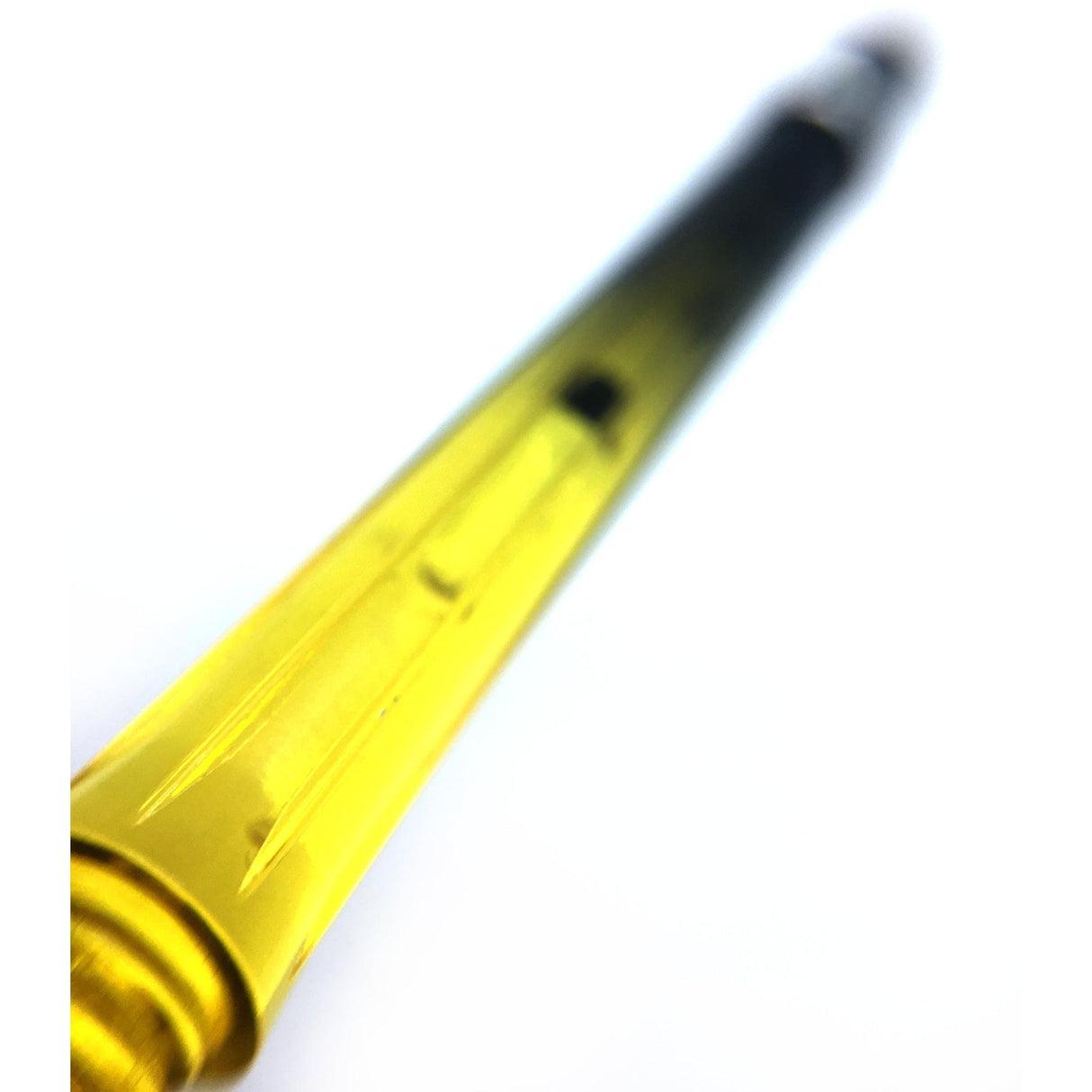Bulls Airstriper Dart Shafts - Polycarbonate - Clear & Yellow Medium