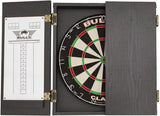 Bulls Classic Dartboard Cabinet - Wooden - Plain Black