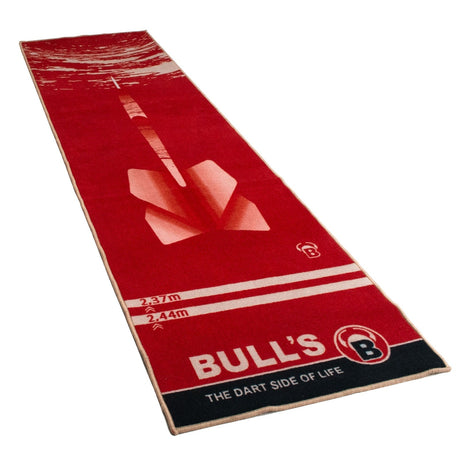 BULL'S Carpet Darts Mat 180 - Red