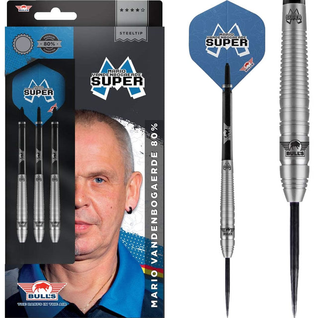 Bulls Mario Vandenbogaerde Darts - Steel Tip - 80% 23g