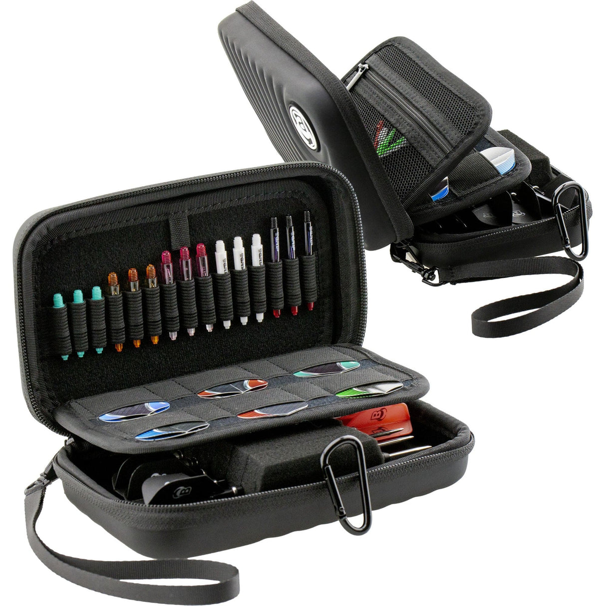 BULL'S Orbis Dart Case - Strong EVA Material - XL - Colours