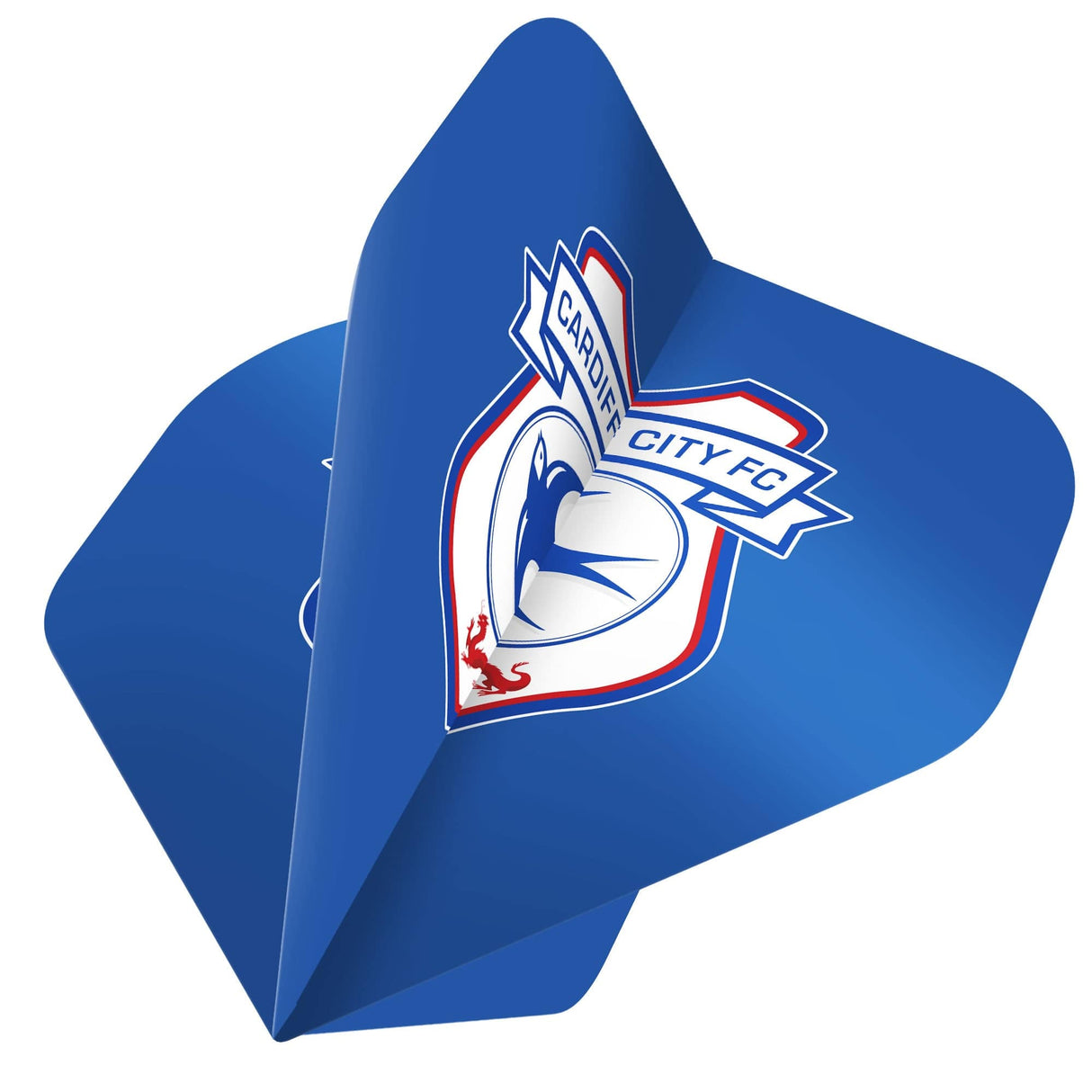 Cardiff City FC - Official Licensed - Dart Flights - No2 - Std - F1 - Crest