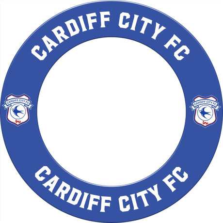 Cardiff City FC - Official Licensed - Dartboard Surround - S1 - Blue Crest