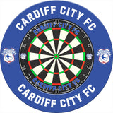 Cardiff City FC - Official Licensed - Dartboard Surround - S1 - Blue Crest