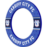 Cardiff City FC - Official Licensed - Dartboard Surround - S3 - Stripe Crest