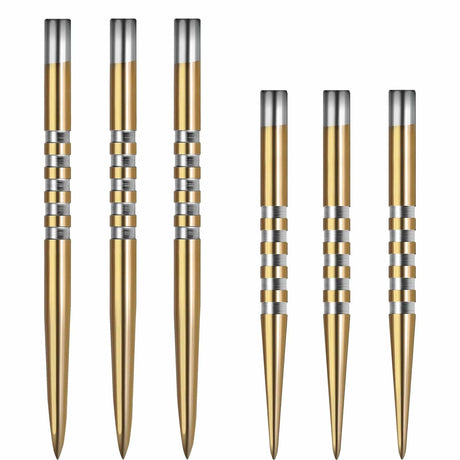 Dart Spare Points - Original CD Grip Points - MK2 - Gold