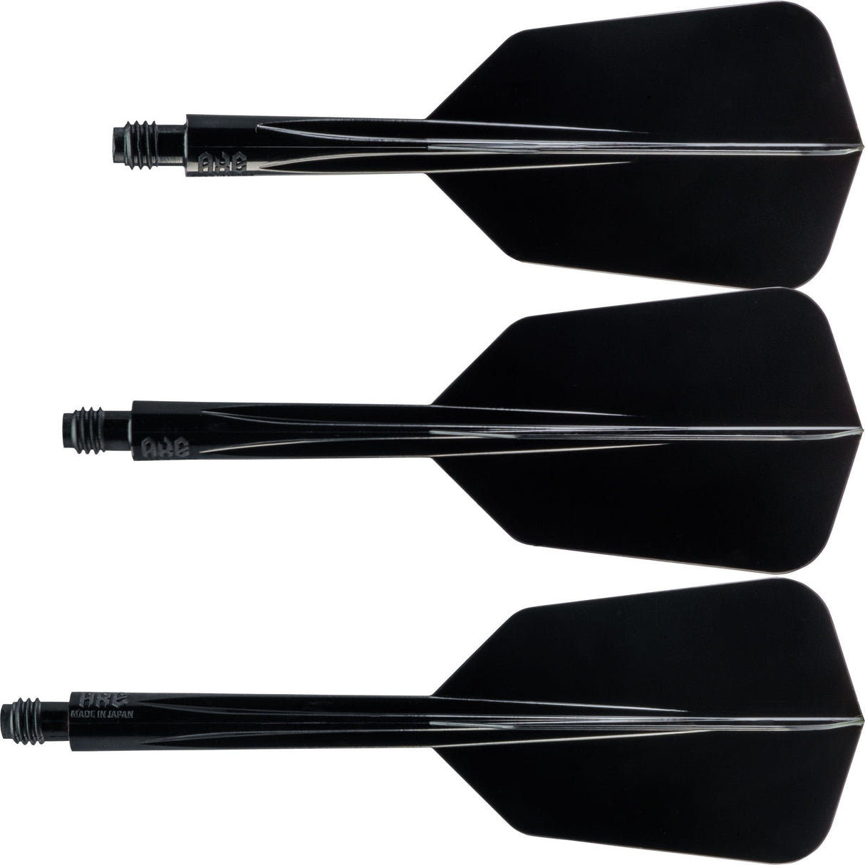 Condor AXE Dart Flights - Slim - Wing - Black