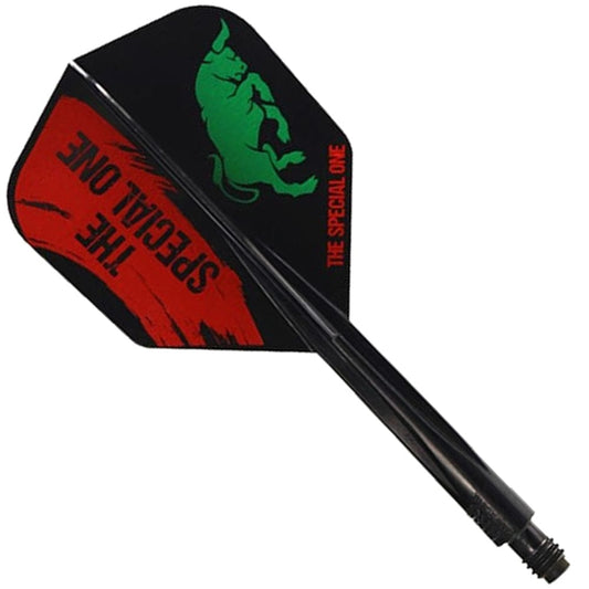 Condor AXE Dart Flights - Jose De Sousa - Small - The Special One 2 - Black