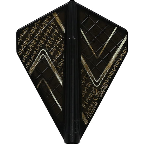 Cosmo Fit Flight Pro - V-Series - Black - Shape V-4 - Andrew Gilding