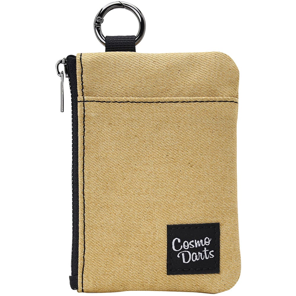 Cosmo Darts Multi Pouch Dart Case Holder - Denim Beige