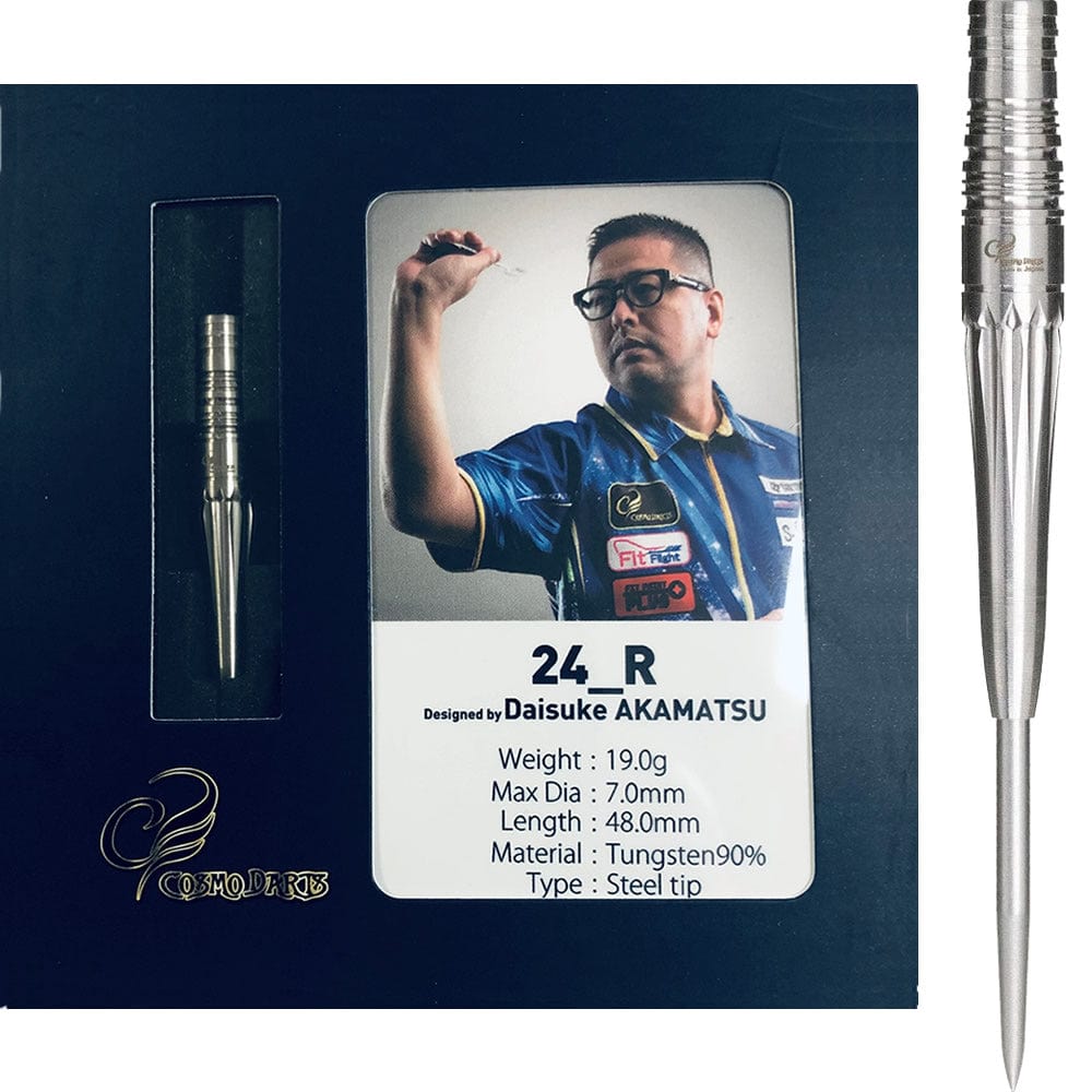 [中古ダーツ]COSMO DARTS 24_R Daisuke Akamatsu Cosmo Darts - Steel Tip Tungsten - Daisuke Akamatsu - 24_R