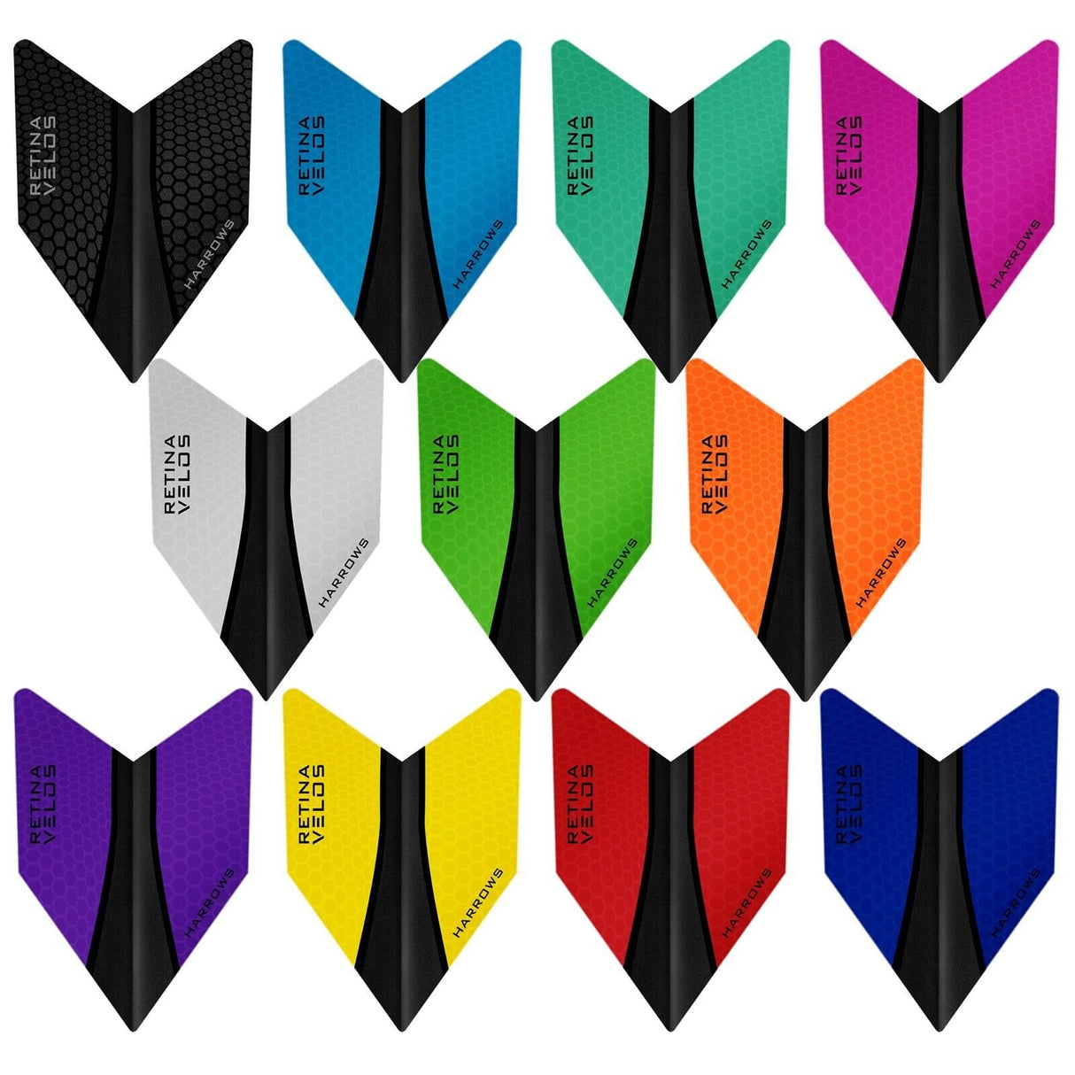 Harrows Retina-X Dart Flights - Velos