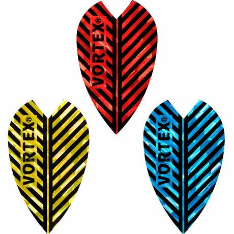 Harrows Dart Flights - Vortex - Feather Design - Std