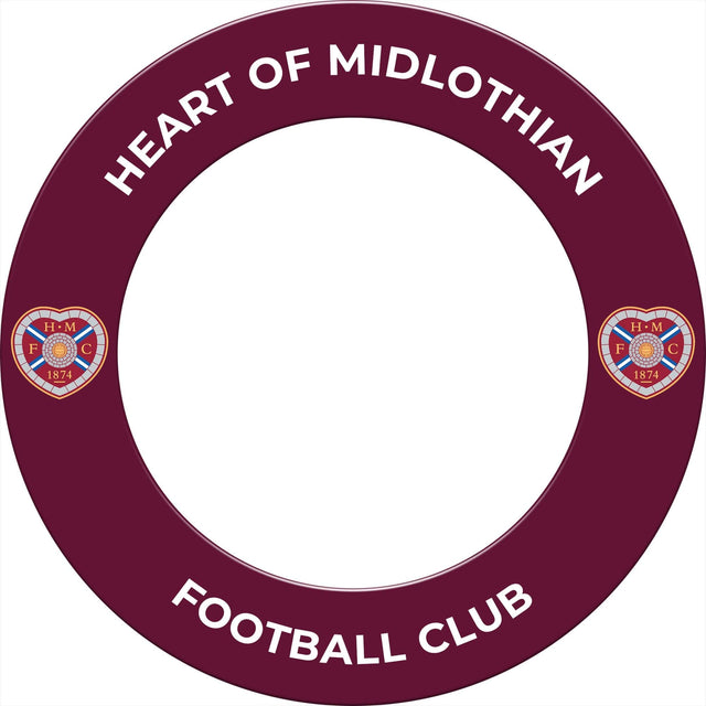 Heart of Midlothian FC - Official Licensed - Hearts - Dartboard Surround - S1 - Crest