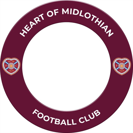 Heart of Midlothian FC - Official Licensed - Hearts - Dartboard Surround - S1 - Crest