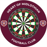 Heart of Midlothian FC - Official Licensed - Hearts - Dartboard Surround - S1 - Crest