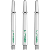 Hibernian FC - Official Licensed - Nylon Stems - Dart Shafts with Springs - White Medium