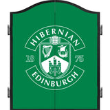 Hibernian FC - Official Licensed - Dartboard Cabinet - C1 - Green Crest