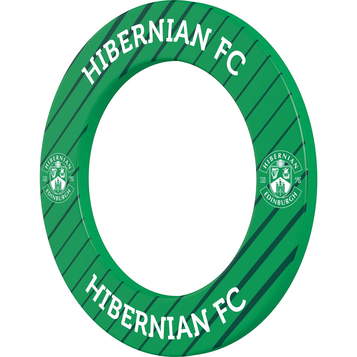 Hibernian FC - Official Licensed - Dartboard Surround - S1 - Stripe Crest