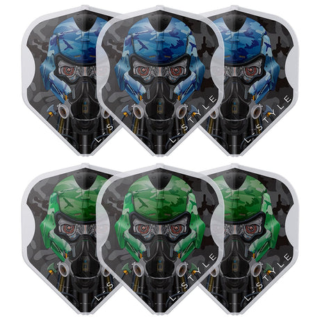 L-Style - EZ L-Flights - Integrated Champagne Ring - L1EZ - Berry van Peer v4 - Clear White