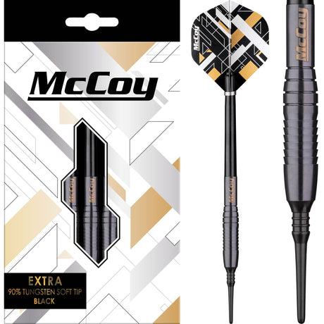 McCoy Extra - 90% Soft Tip Tungsten - Black 18g