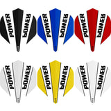 McCoy Power Max Dart Flights - 150 Micron - No2 - Std - Transparent