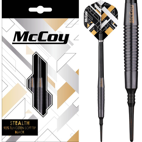 McCoy Stealth - 90% Soft Tip Tungsten - Black 18g