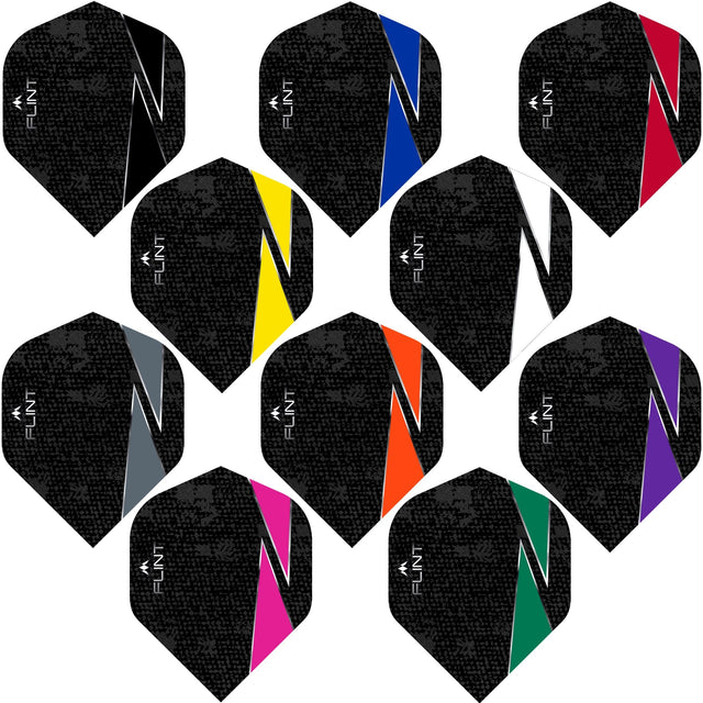 Mission Flint Dart Flights - 100 Micron - No2 - Std