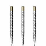 Mission Laser Plus - Steel Tip - Lasered Spare Points - Multi Logo - Silver 32mm