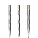 Mission Laser Plus - Steel Tip - Lasered Spare Points - Solid Arc - Silver 32mm