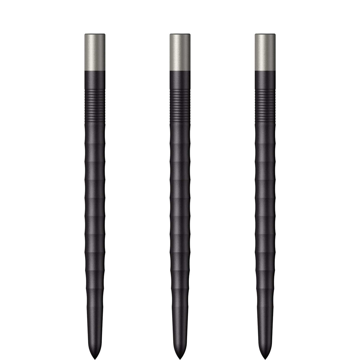 Mission Ripple Dart Points - Steel Tip Replacement Points - Black 36mm