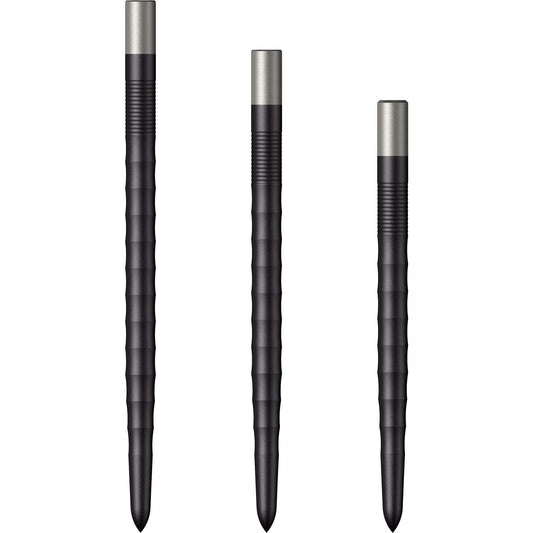 Mission Ripple Dart Points - Steel Tip Replacement Points - Black