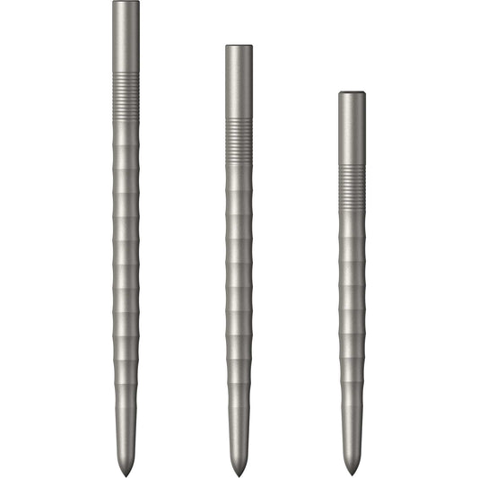 Mission Ripple Dart Points - Steel Tip Replacement Points - Silver