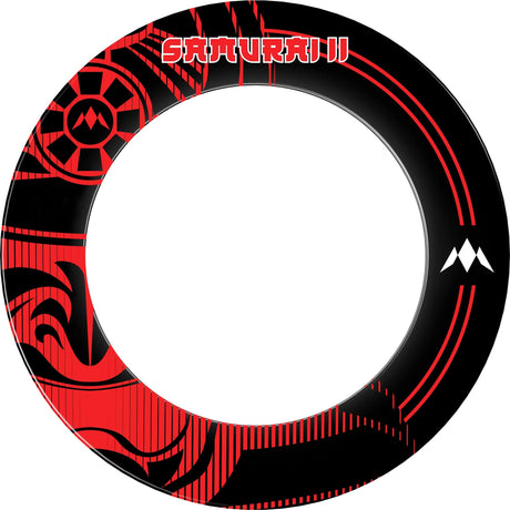 Mission Samurai II Professional Dartboard Surround - Red