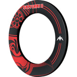 Mission Samurai II Professional Dartboard Surround - Red