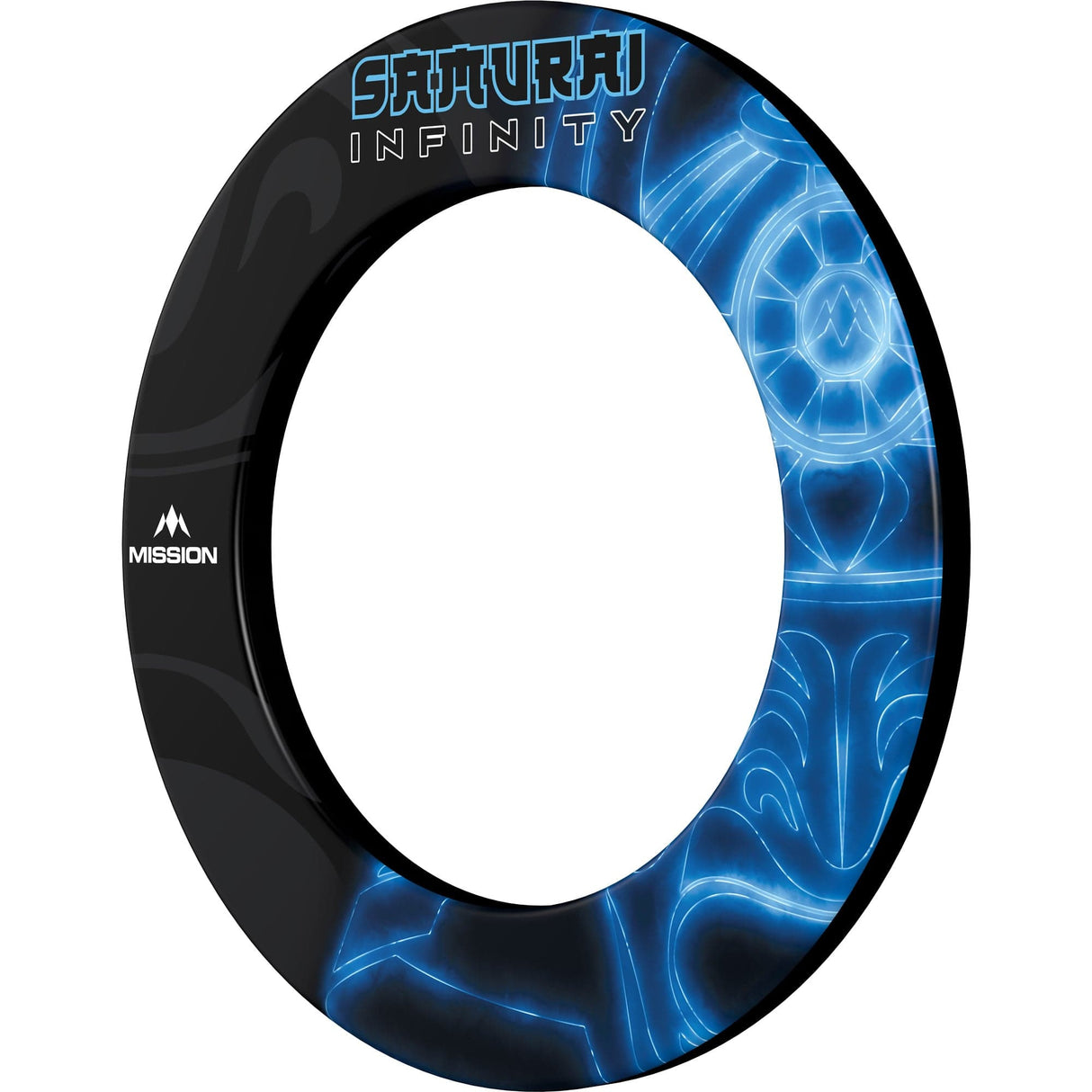 Mission Samurai Infinity Professional Dartboard Surround - Blue