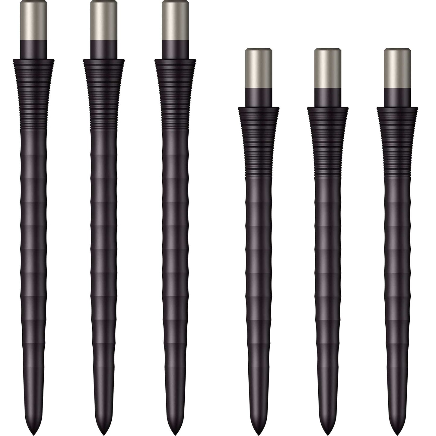 Mission Sniper Points - Steel Tip - Precision Spare Points - Ripple - Black