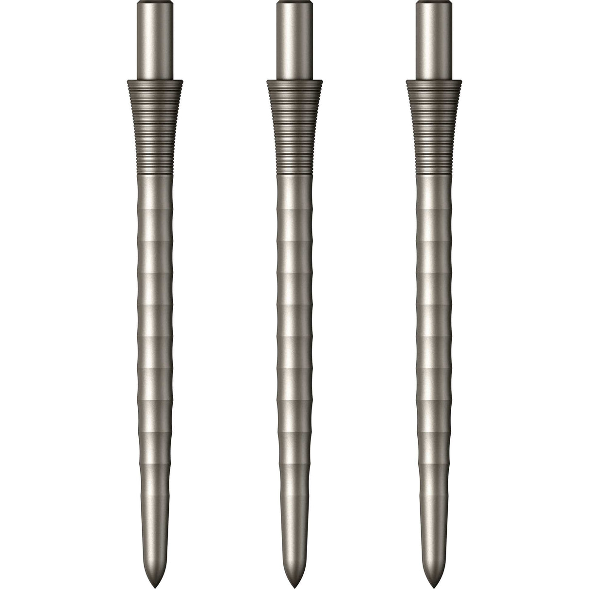Mission Sniper Points - Steel Tip - Precision Spare Points - Ripple - Silver 32mm