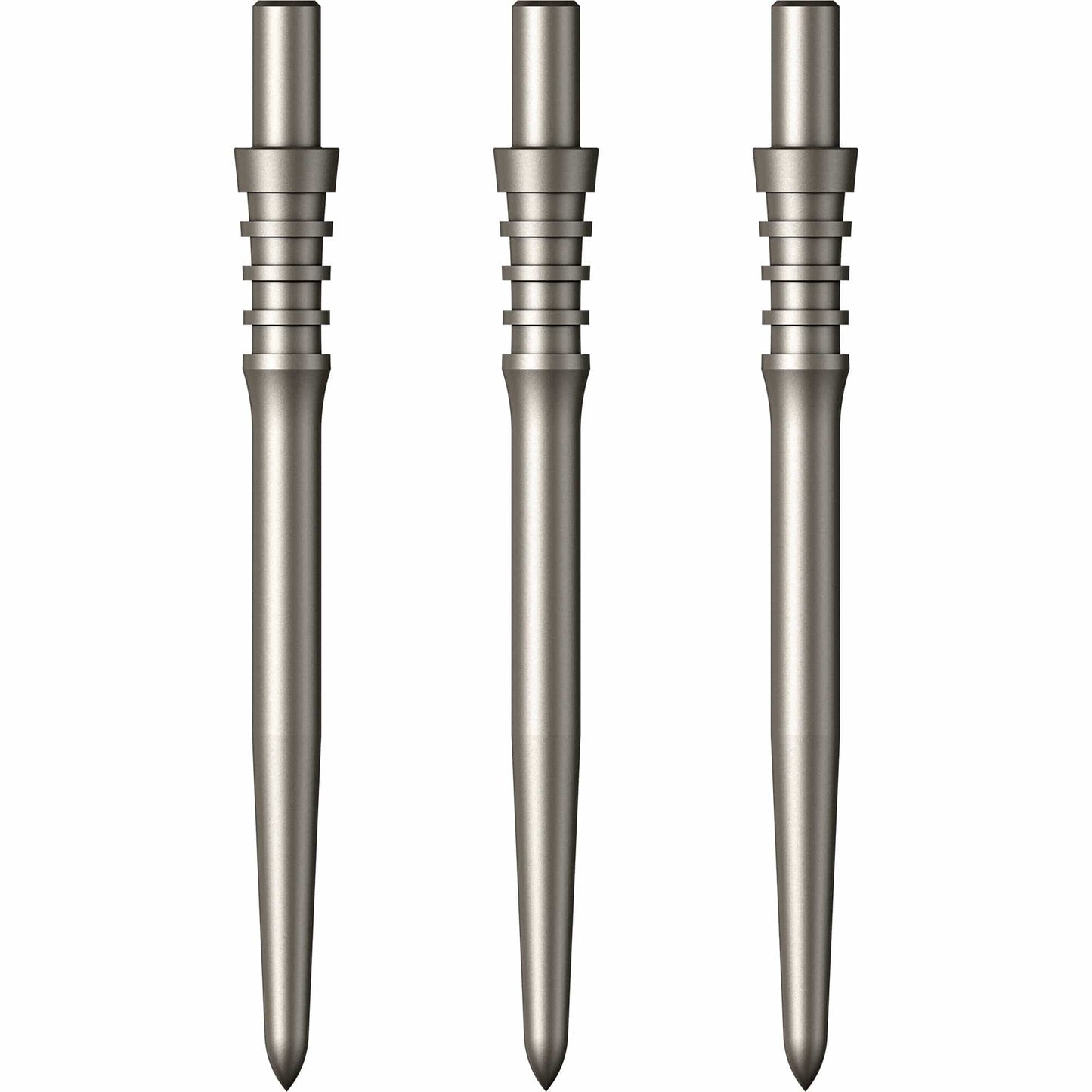 Mission Sniper Points - Steel Tip - Precision Spare Points - Titan Pro - Silver 32mm