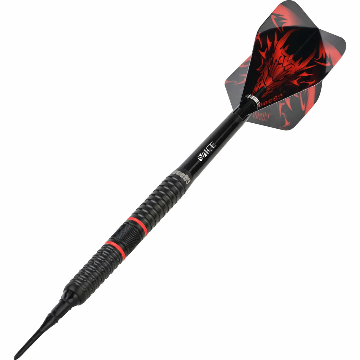 One80 Jim Williams Darts - Soft Tip - Black & Red