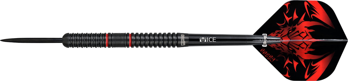 One80 Jim Williams Darts - Steel Tip - Black & Red