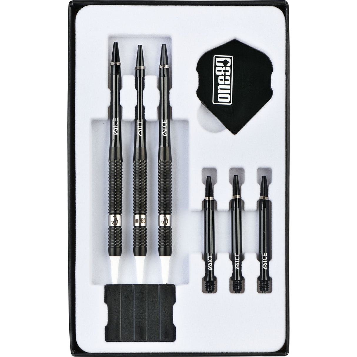 One80 Jondy Chong Darts - Soft Tip - V2 - The Gold Scorpion - Black - 21g 21g