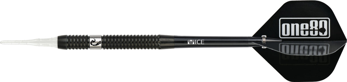 One80 Jondy Chong Darts - Soft Tip - V2 - The Gold Scorpion - Black - 21g 21g