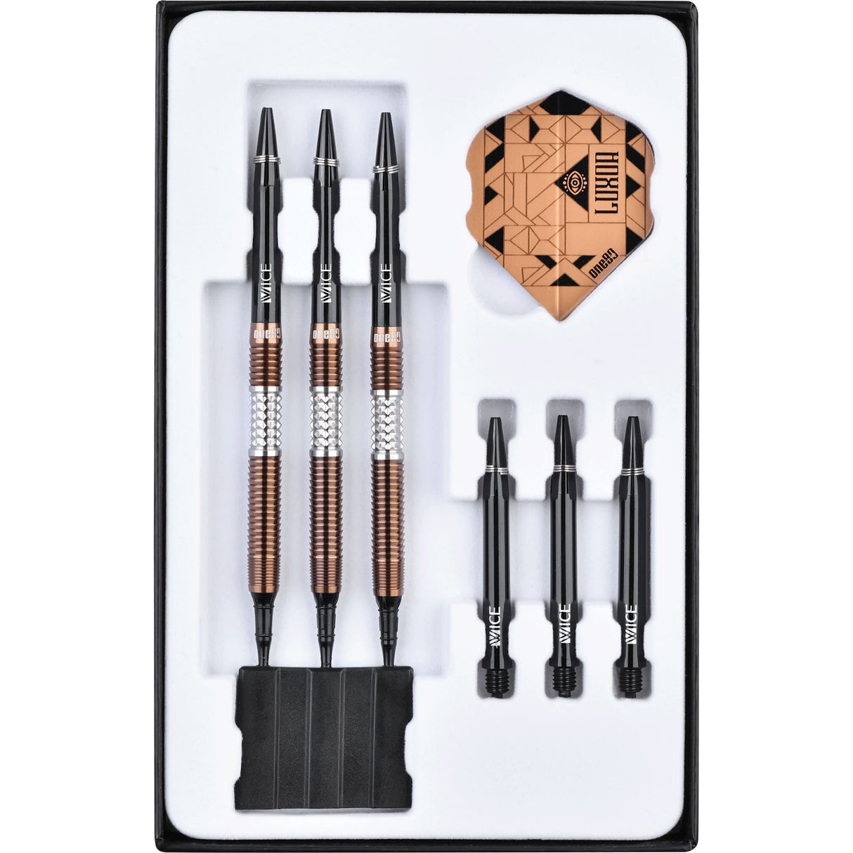 One80 Luxor Beta Darts - Soft Tip - Bronze
